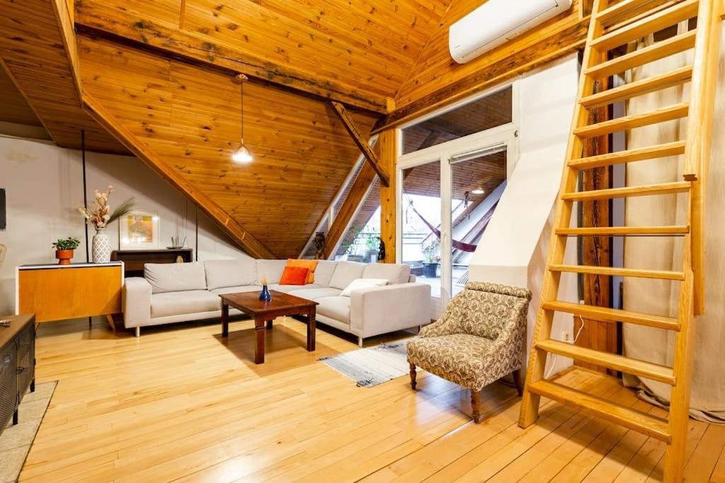Rooftop 180M2 Loft With Private Sauna, 브라티슬라바 외부 사진