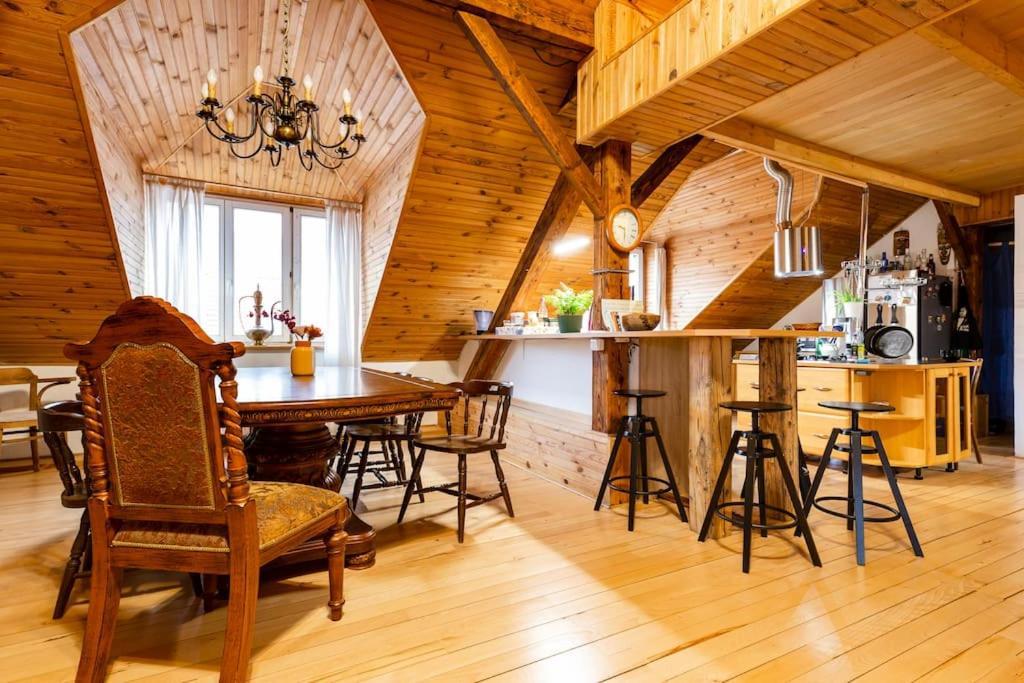 Rooftop 180M2 Loft With Private Sauna, 브라티슬라바 외부 사진